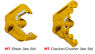MT Shear and MT Cracker/Crusher Jaw Sets